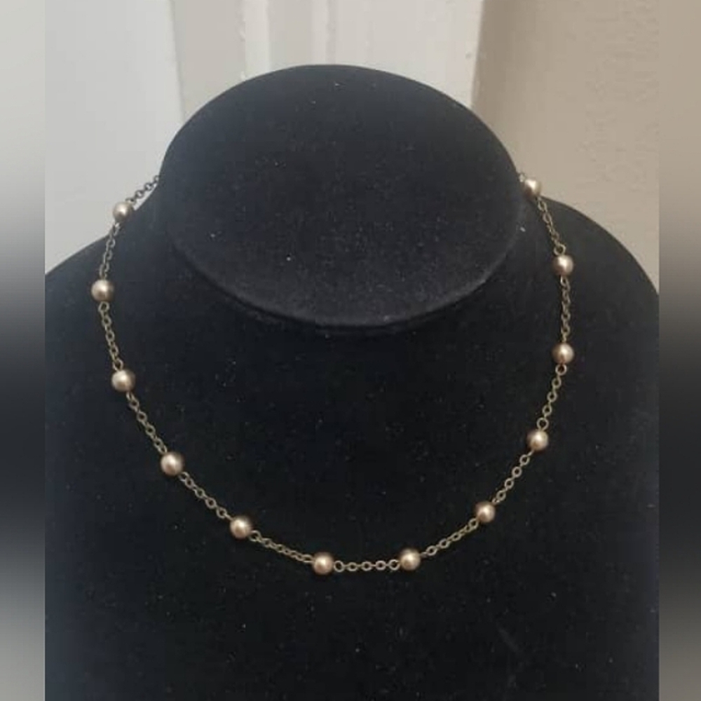 Pearl Chain Necklace. 🌴
